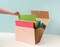 We R Memory Keepers - 12x12 Accordion Paper Storage - Pink 60000273